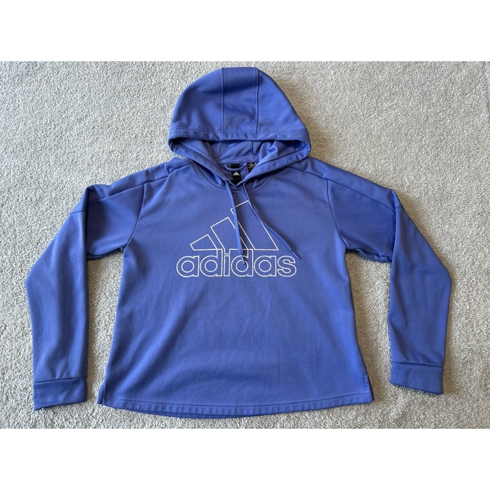 SALE -‎ 3/$25 Adidas Women's Climawarm Pullover Purple Hoodie Size Medium